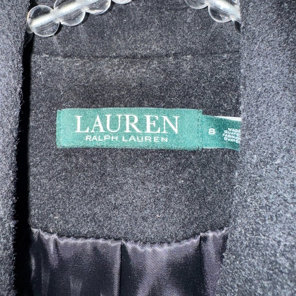 Ralph Lauren military jacket coat black size 8 - Picture 6 of 7